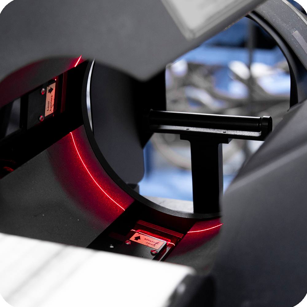 Profile laser scanner